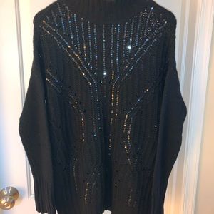 Black Size S Sweater Dress